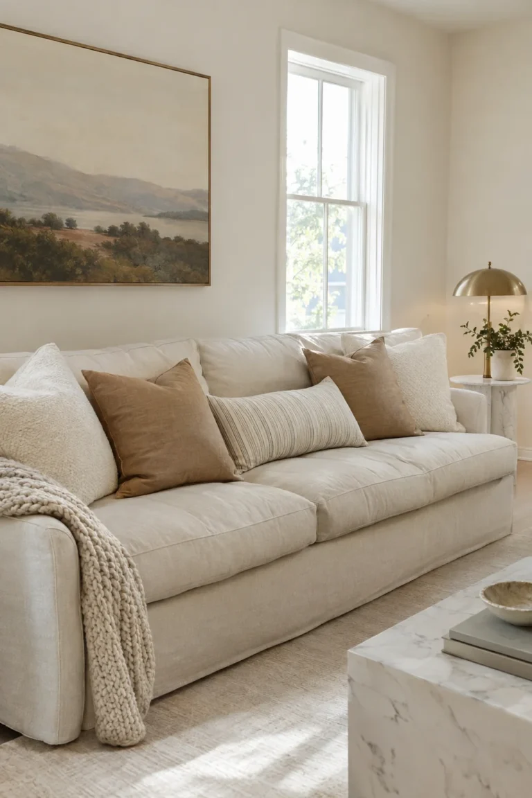 How to Arrange Throw Pillows on a Sofa (Easy Formulas)