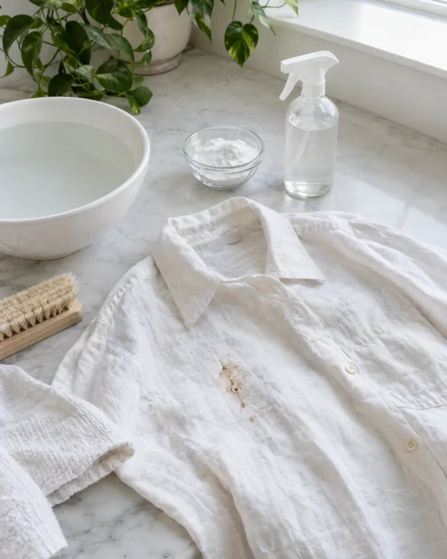How to Remove Common Stains From Clothes and Linens