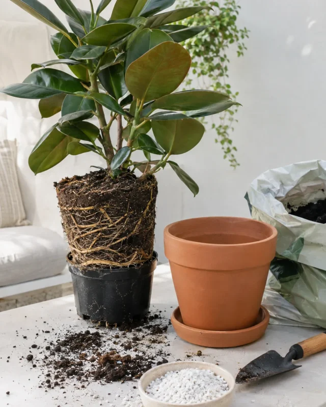 How to Repot a Houseplant Without Stressing It Out