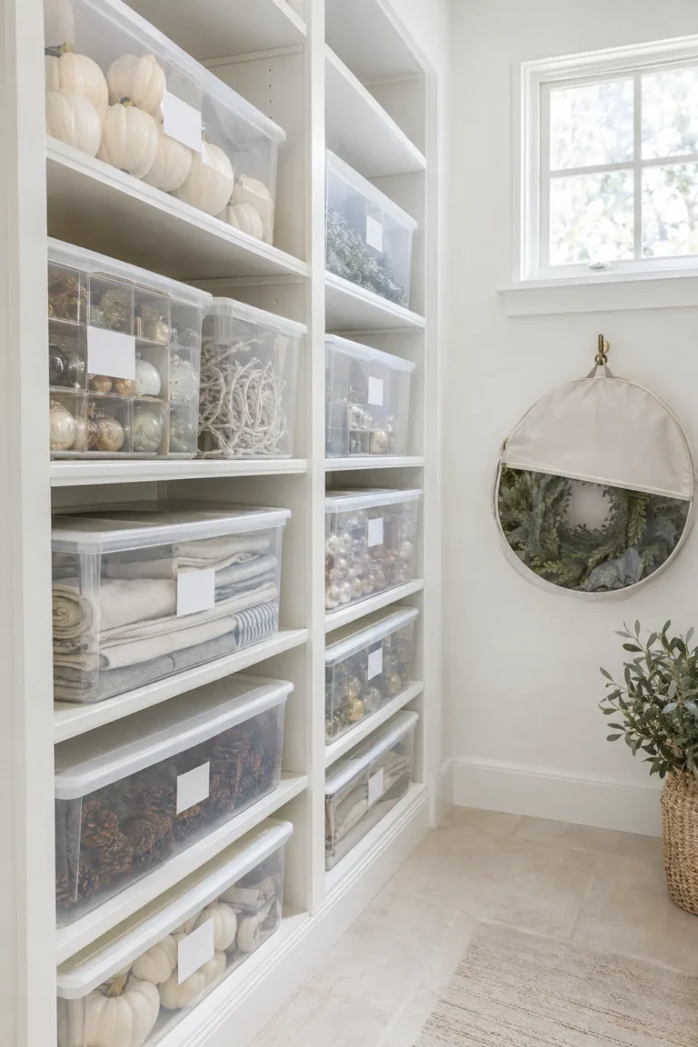 How to Store Seasonal Decor So It Stays Organized Year After Year