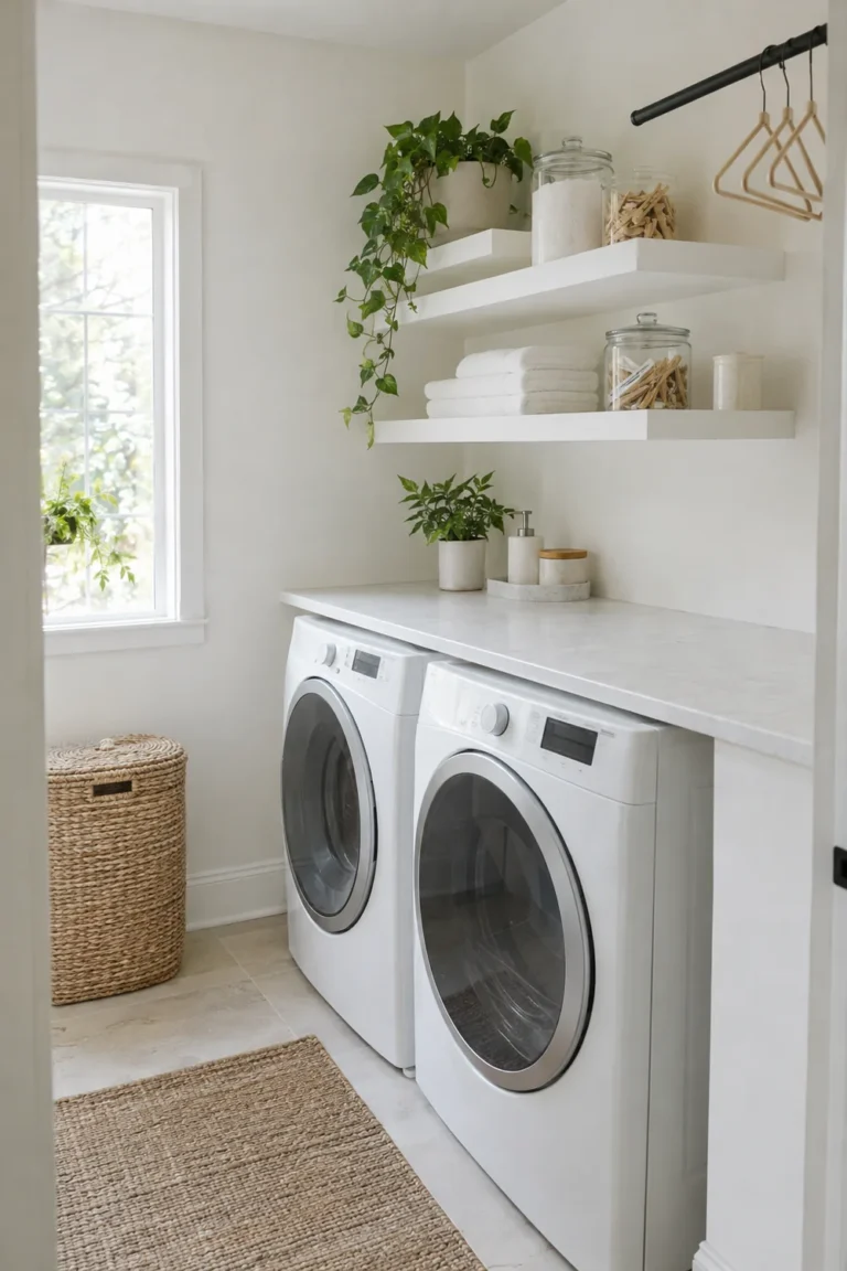 Laundry Room Organization Ideas for Small Spaces