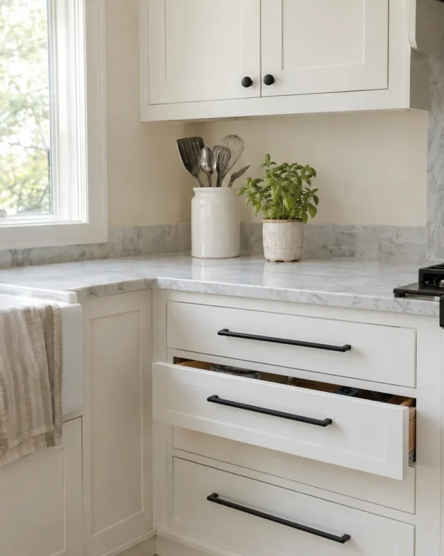 How to Update Kitchen Cabinet Hardware (Easy, Budget Friendly Refresh)
