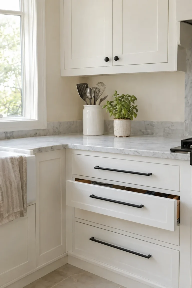 How to Update Kitchen Cabinet Hardware (Easy, Budget Friendly Refresh)