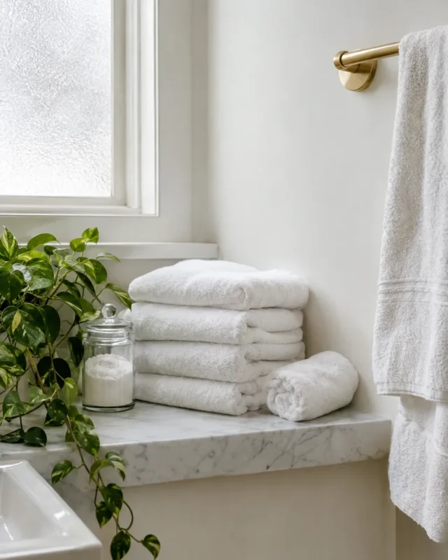 How to Wash White Towels and Keep Them Soft and Bright